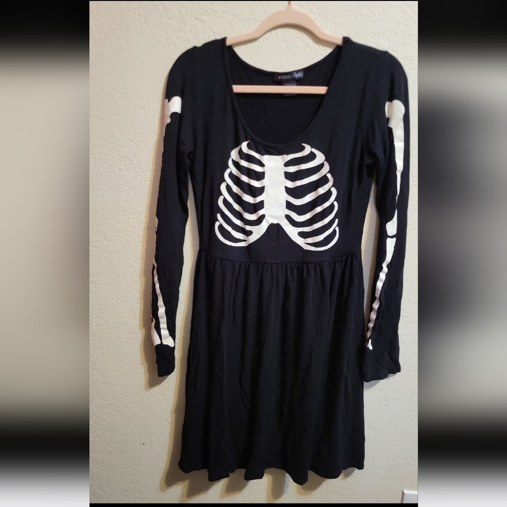 Black Skeleton Dress